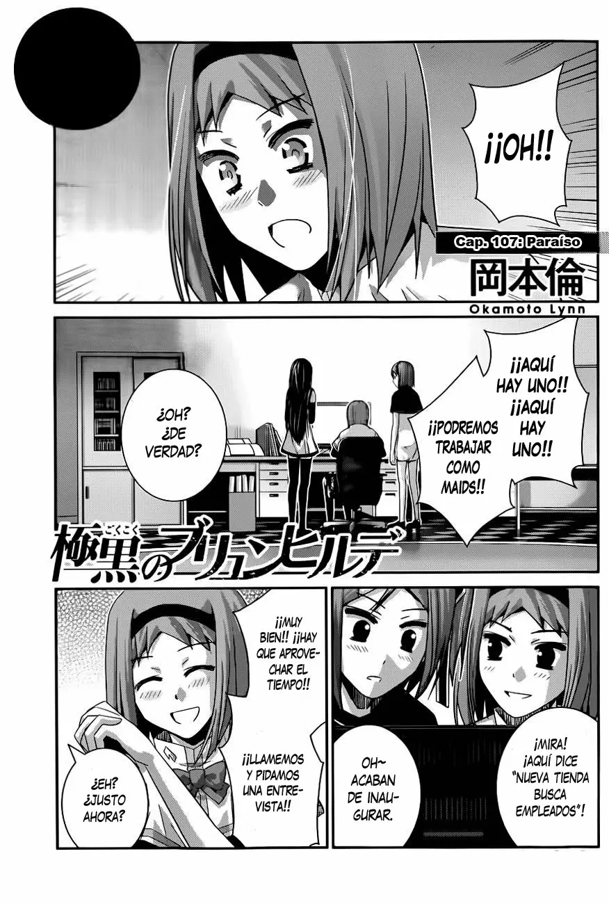 Gokukoku no Brynhildr capítulo 107, página 1