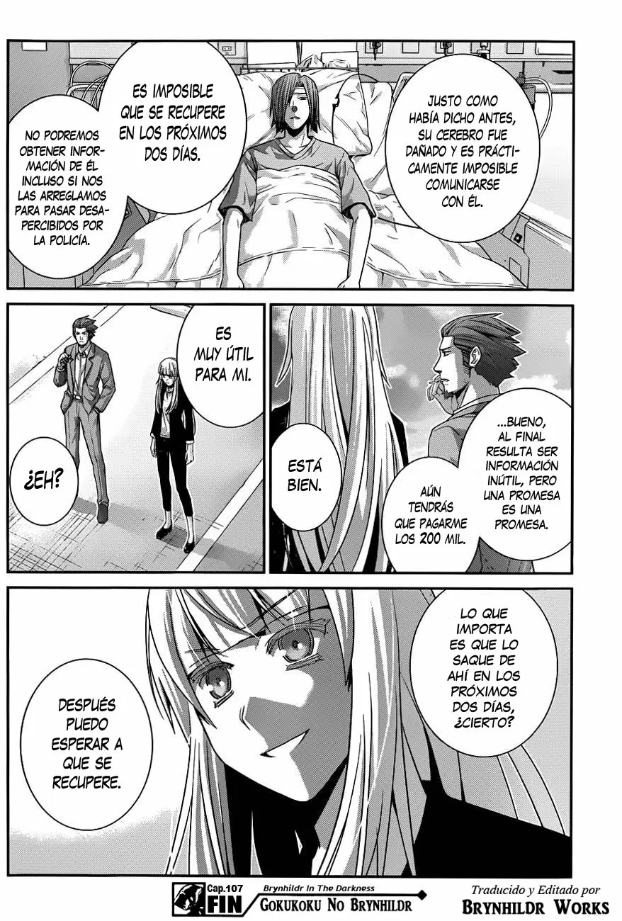 Gokukoku no Brynhildr capítulo 107, página 19