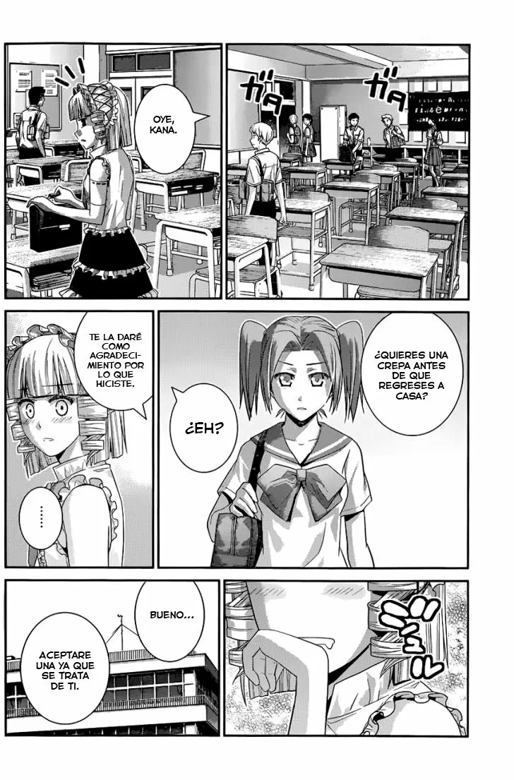 Gokukoku no Brynhildr capítulo 108, página 17