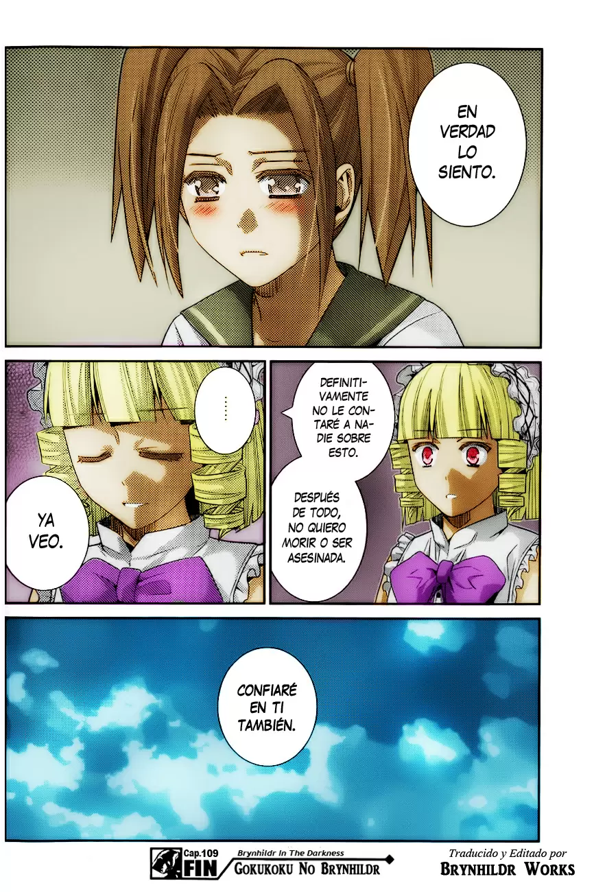 Gokukoku no Brynhildr capítulo 109, página 20
