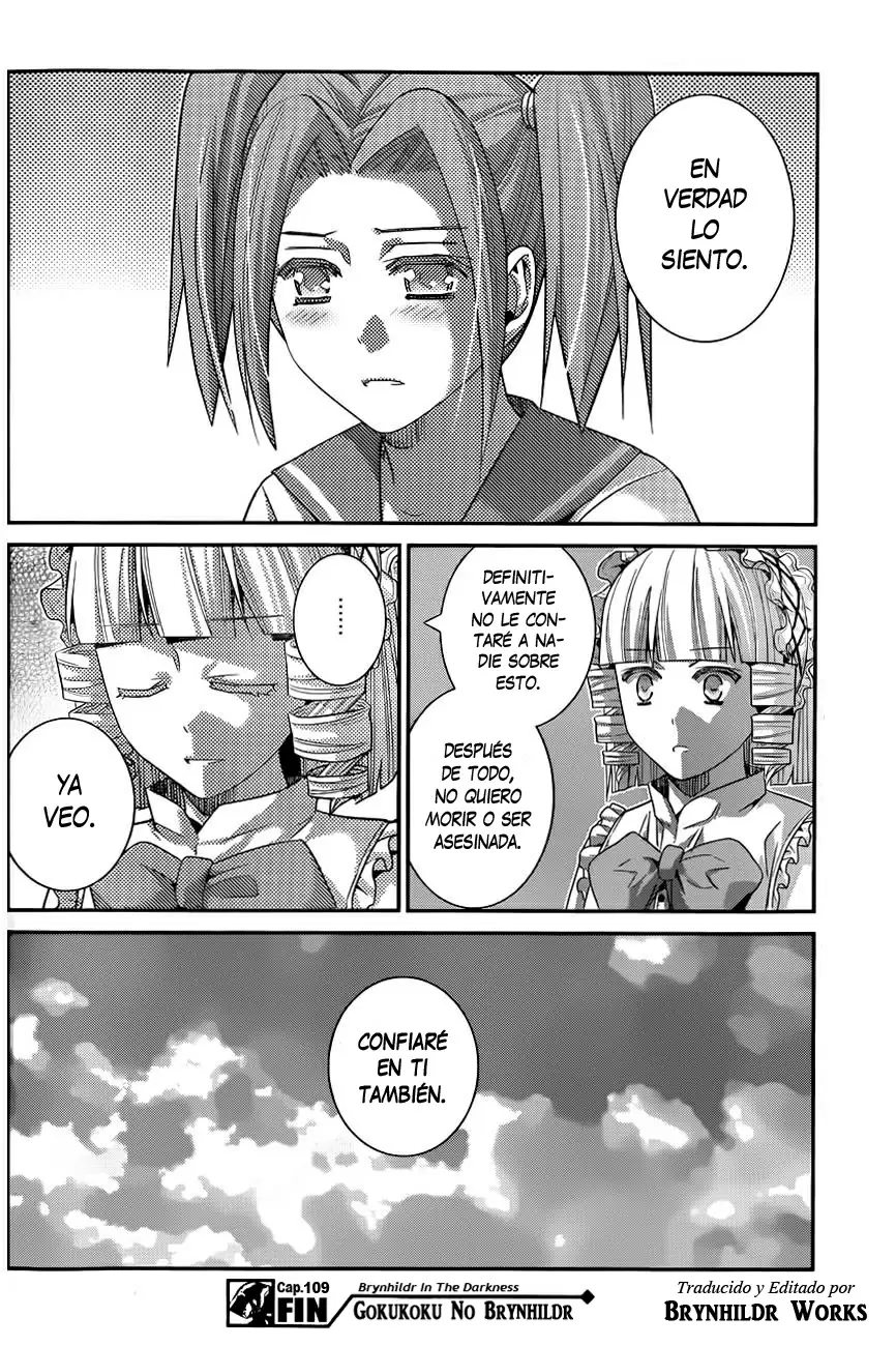 Gokukoku no Brynhildr capítulo 109, página 21