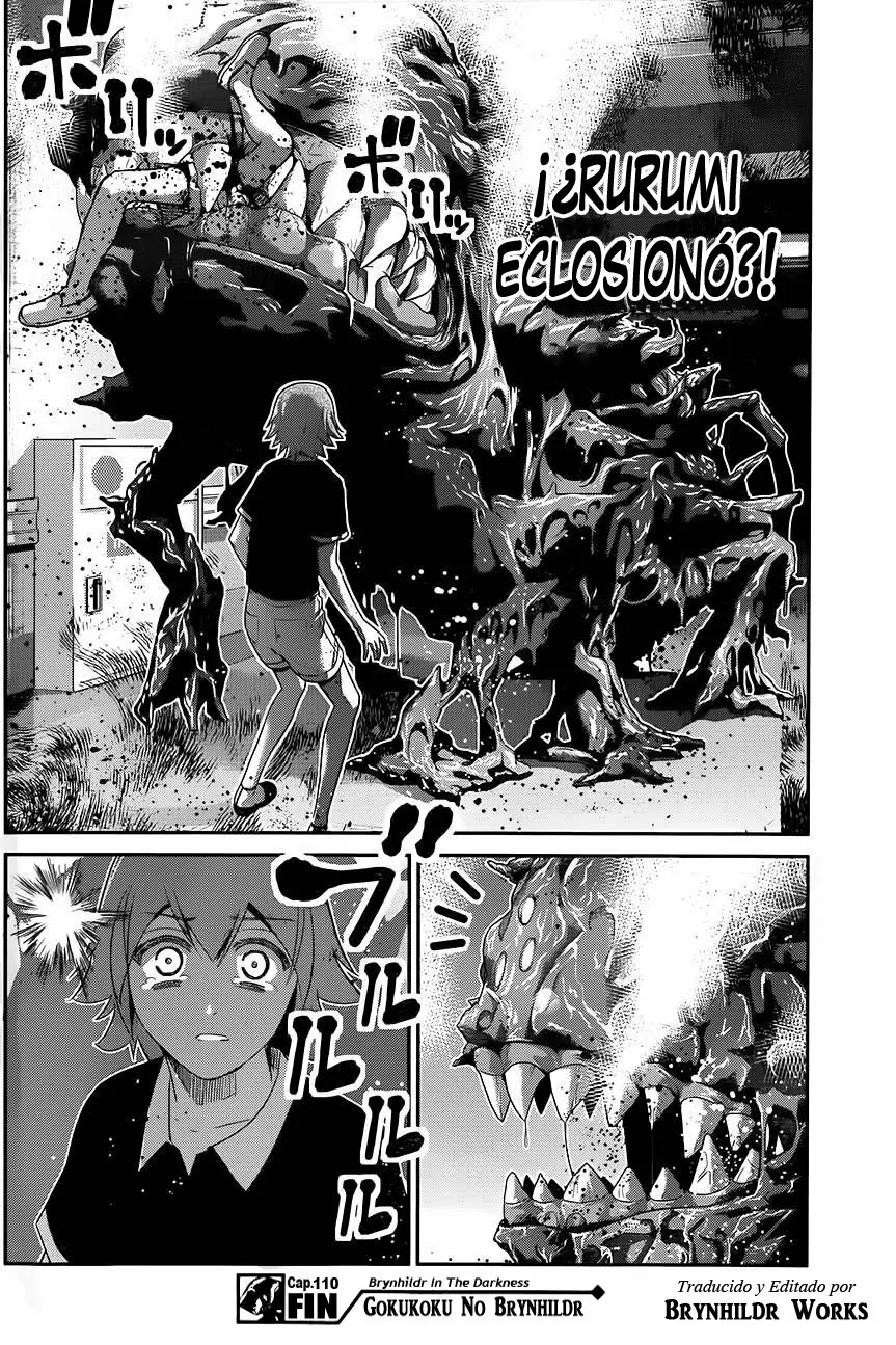 Gokukoku no Brynhildr capítulo 110, página 19