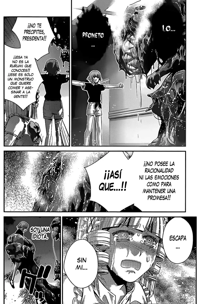Gokukoku no Brynhildr capítulo 111, página 16