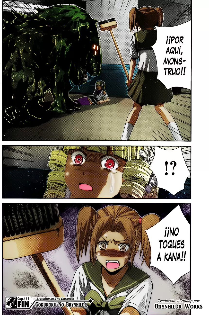 Gokukoku no Brynhildr capítulo 111, página 21