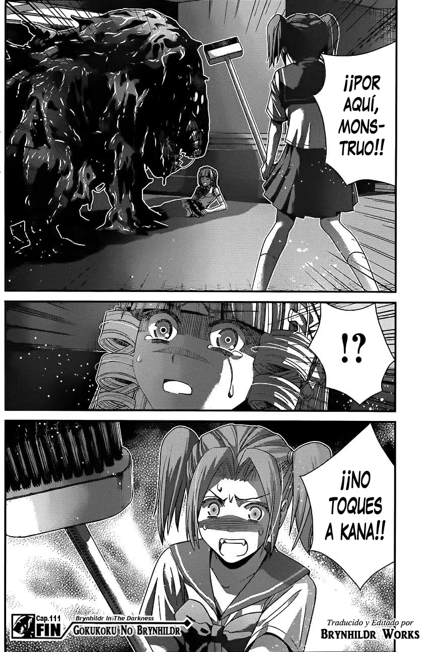 Gokukoku no Brynhildr capítulo 111, página 22