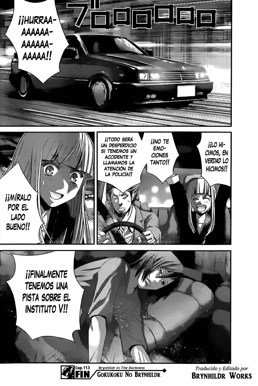 Gokukoku no Brynhildr capítulo 113, página 21
