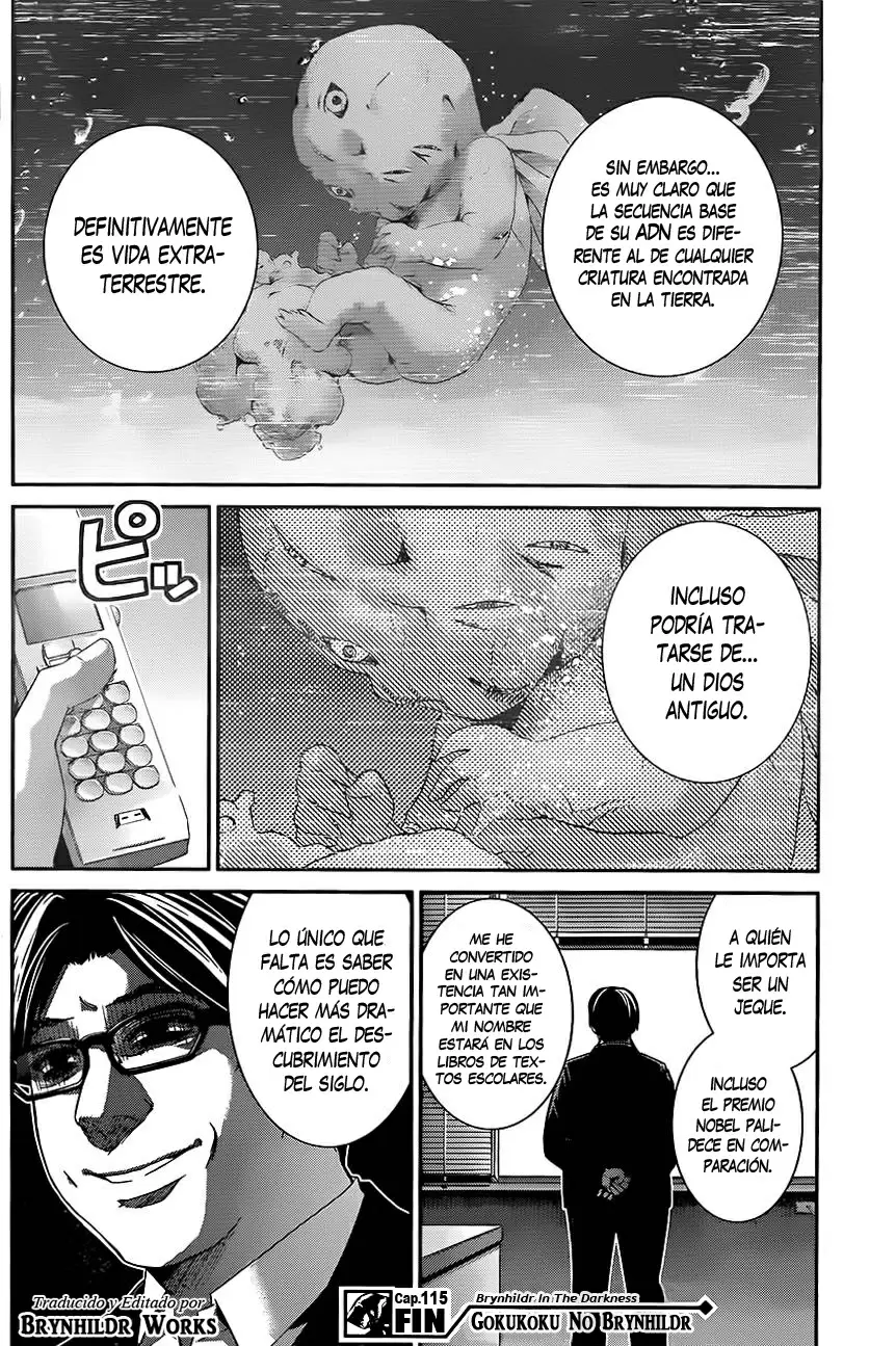 Gokukoku no Brynhildr capítulo 115, página 18