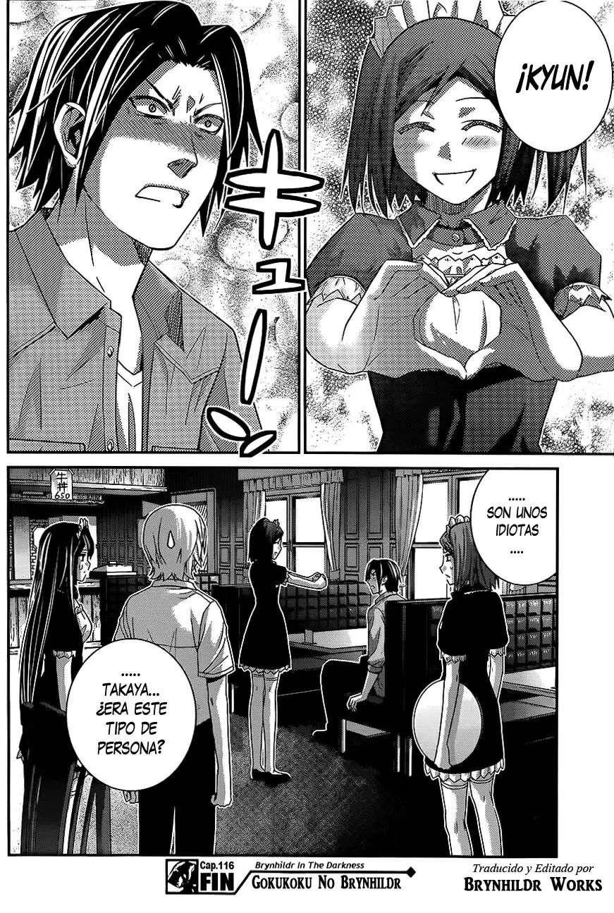 Gokukoku no Brynhildr capítulo 116, página 19