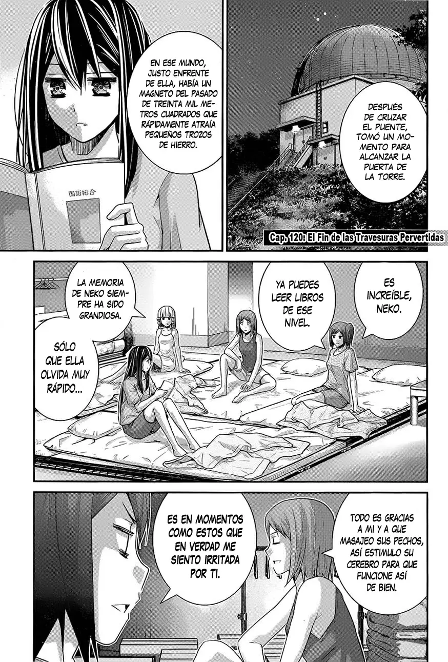 Gokukoku no Brynhildr capítulo 120, página 2