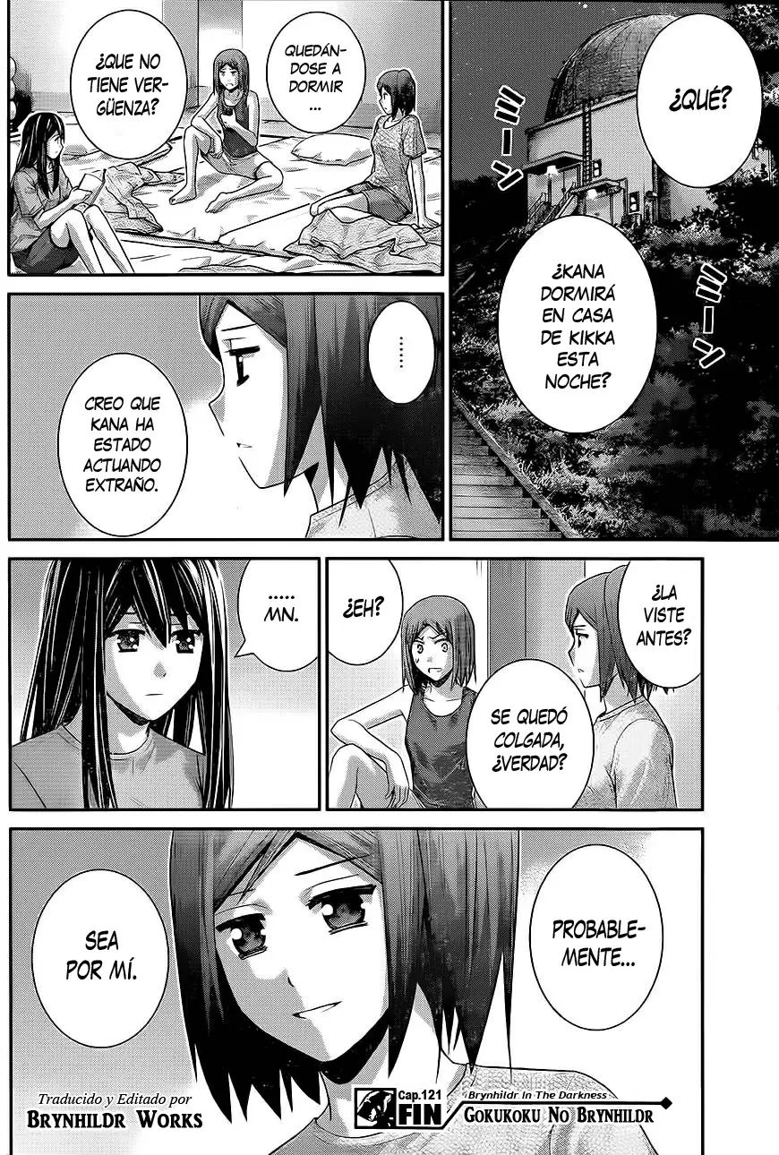 Gokukoku no Brynhildr capítulo 121, página 19