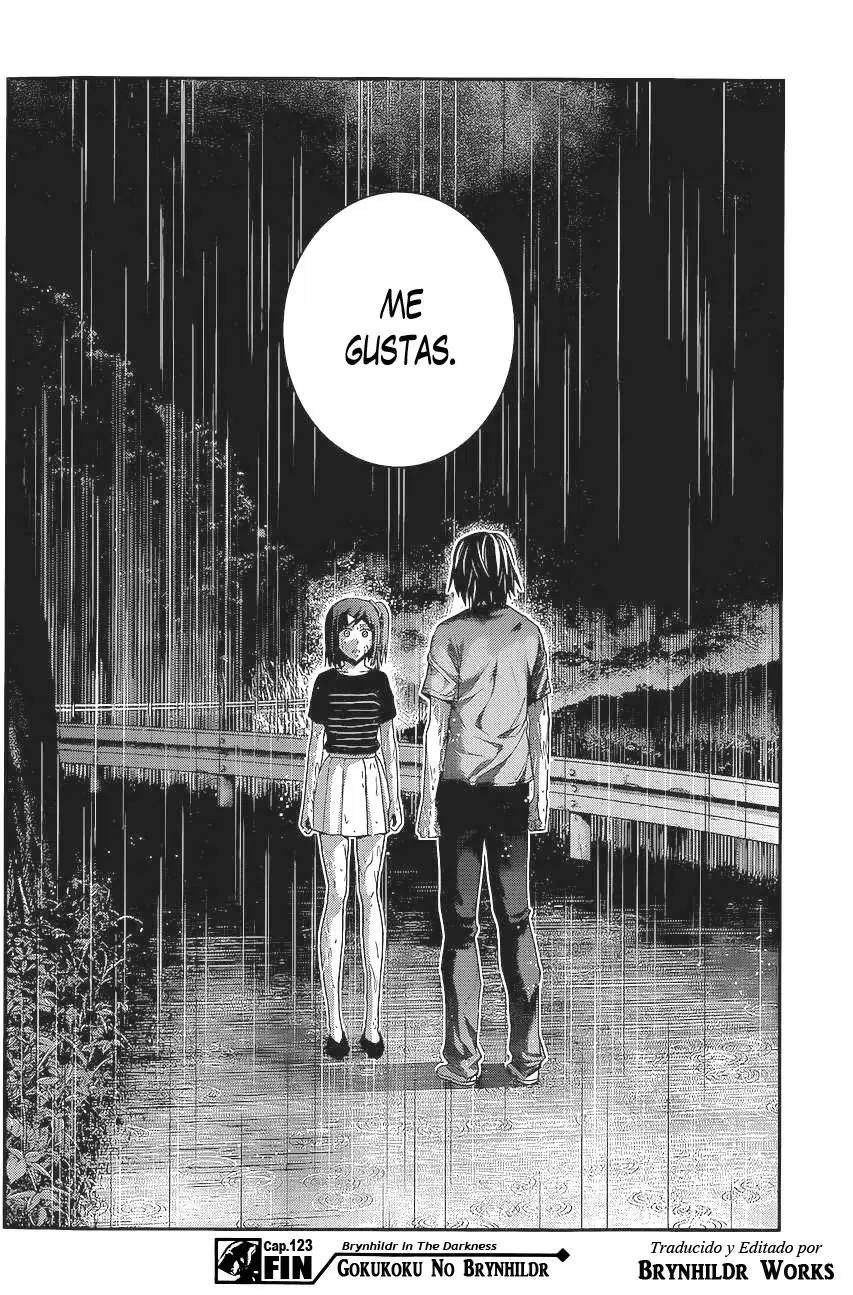 Gokukoku no Brynhildr capítulo 123, página 23