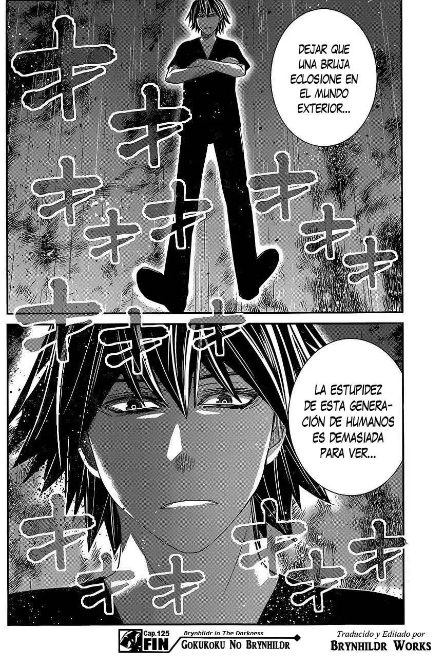 Gokukoku no Brynhildr capítulo 125, página 22