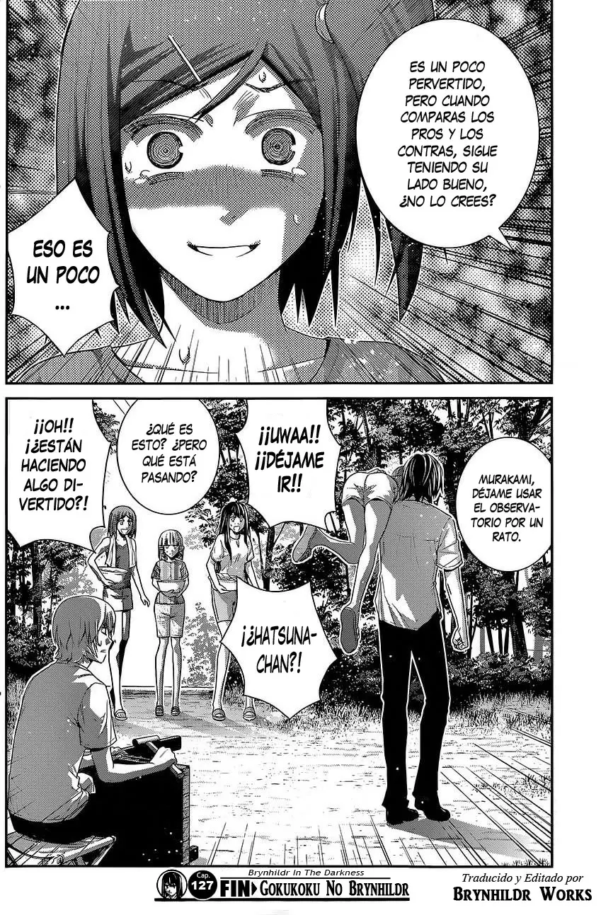 Gokukoku no Brynhildr capítulo 127, página 18