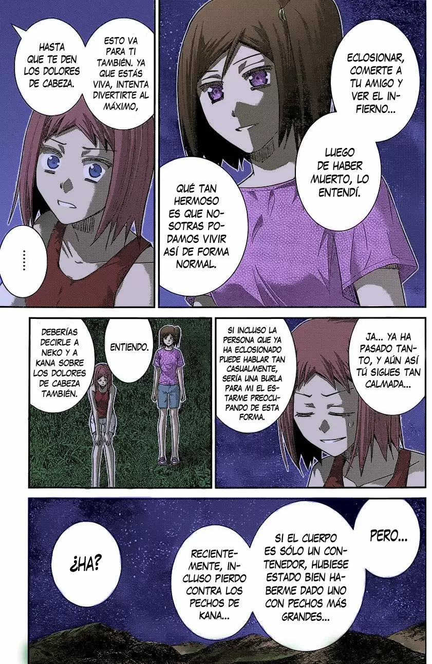 Gokukoku no Brynhildr capítulo 128, página 12