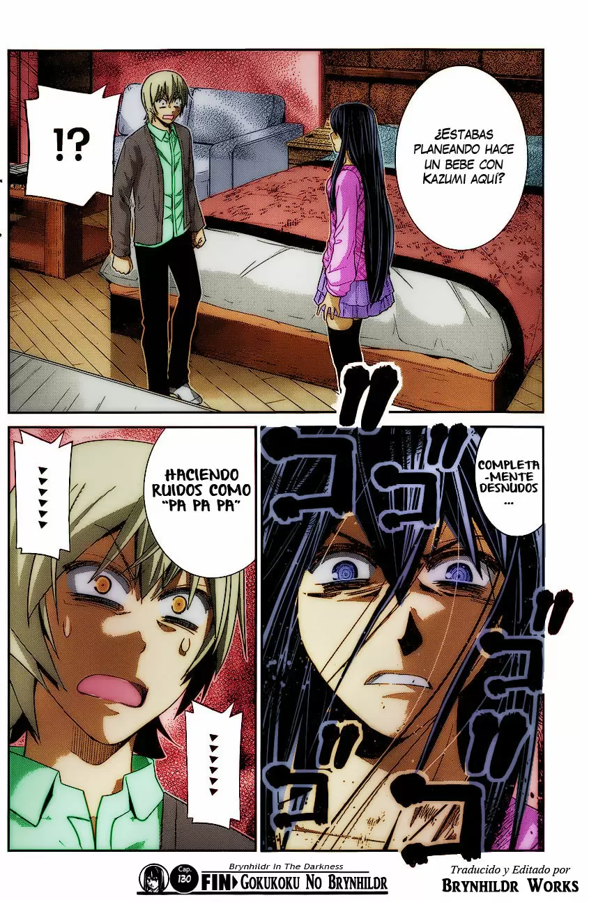 Gokukoku no Brynhildr capítulo 130, página 23