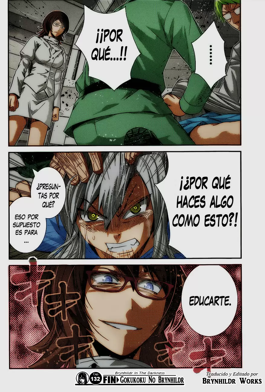 Gokukoku no Brynhildr capítulo 132, página 19