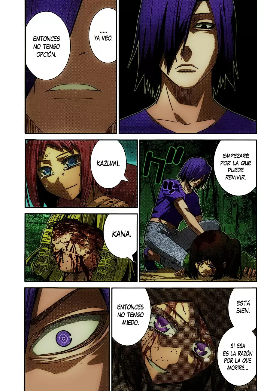 Gokukoku no Brynhildr capítulo 134, página 13
