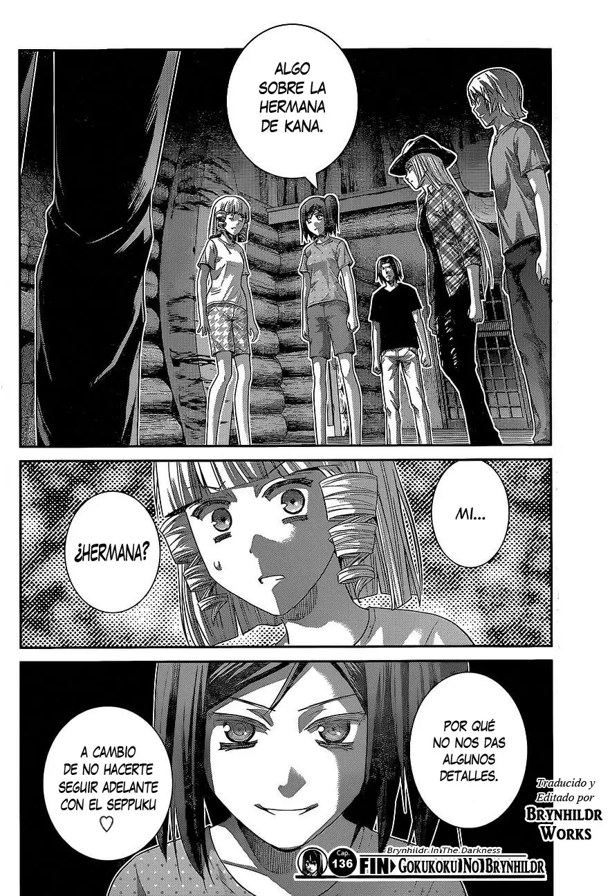 Gokukoku no Brynhildr capítulo 136, página 22