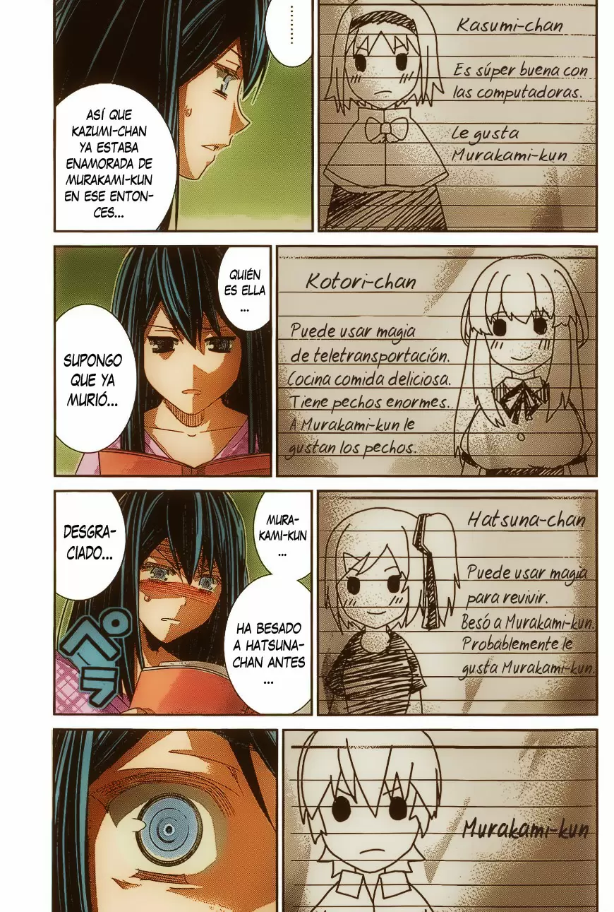 Gokukoku no Brynhildr capítulo 138, página 15