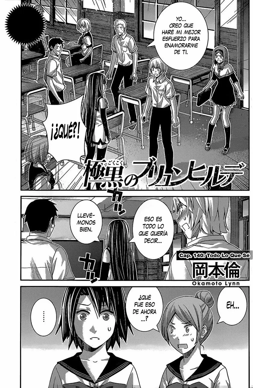 Gokukoku no Brynhildr capítulo 140, página 1