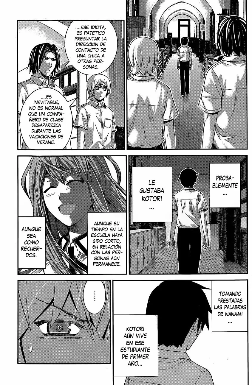 Gokukoku no Brynhildr capítulo 140, página 7