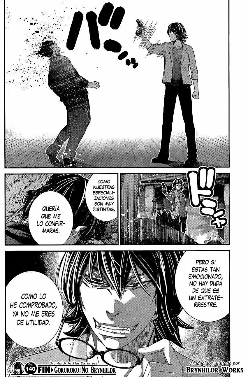 Gokukoku no Brynhildr capítulo 140, página 23