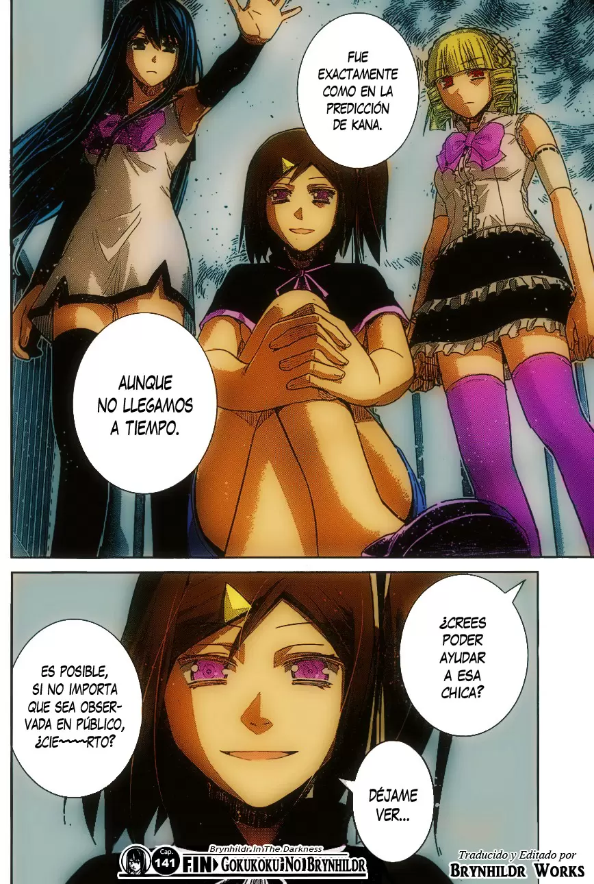 Gokukoku no Brynhildr capítulo 141, página 20