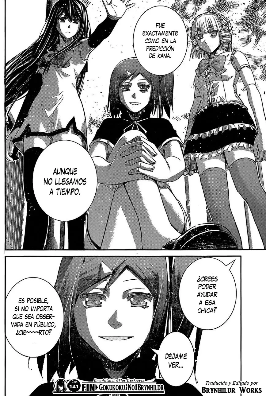 Gokukoku no Brynhildr capítulo 141, página 21