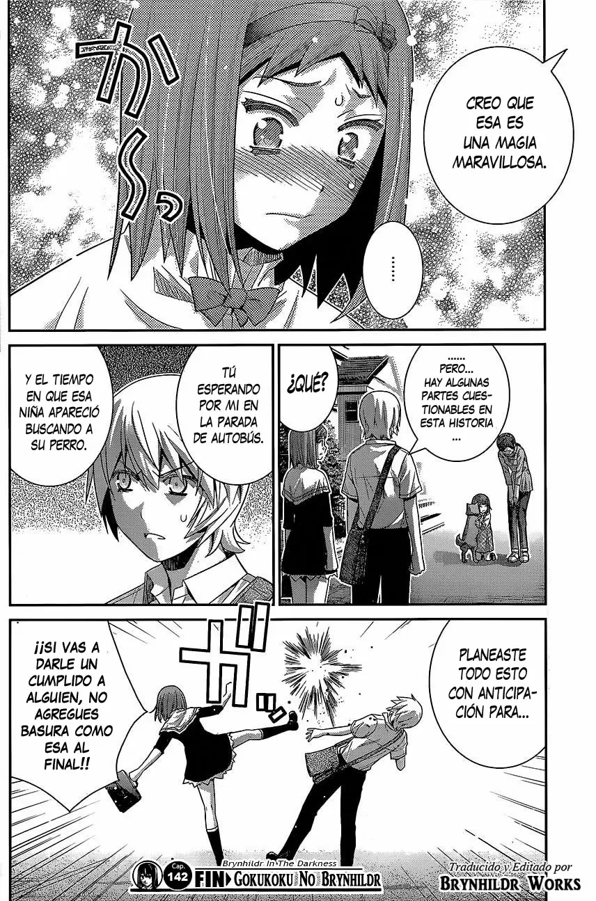 Gokukoku no Brynhildr capítulo 142, página 21