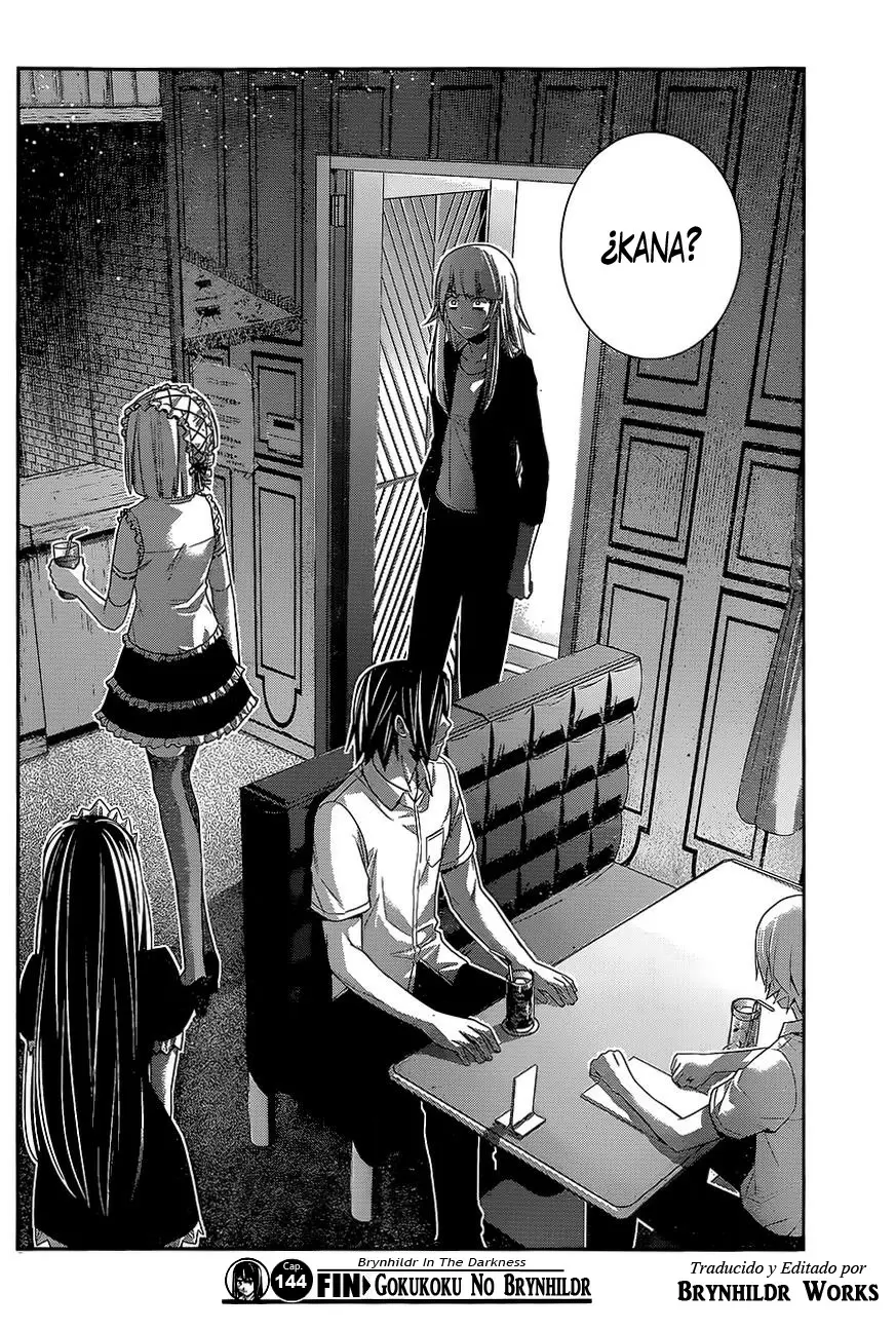 Gokukoku no Brynhildr capítulo 144, página 21