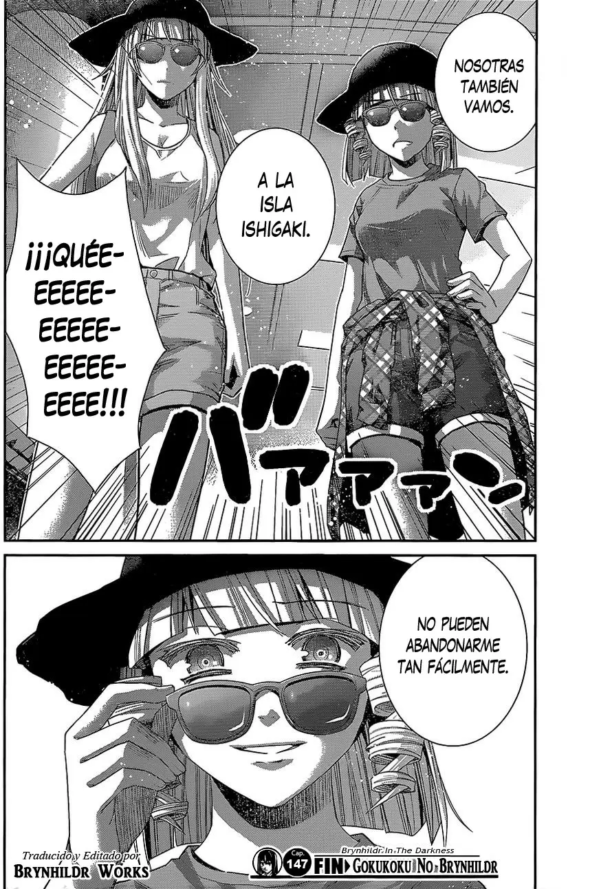 Gokukoku no Brynhildr capítulo 147, página 22