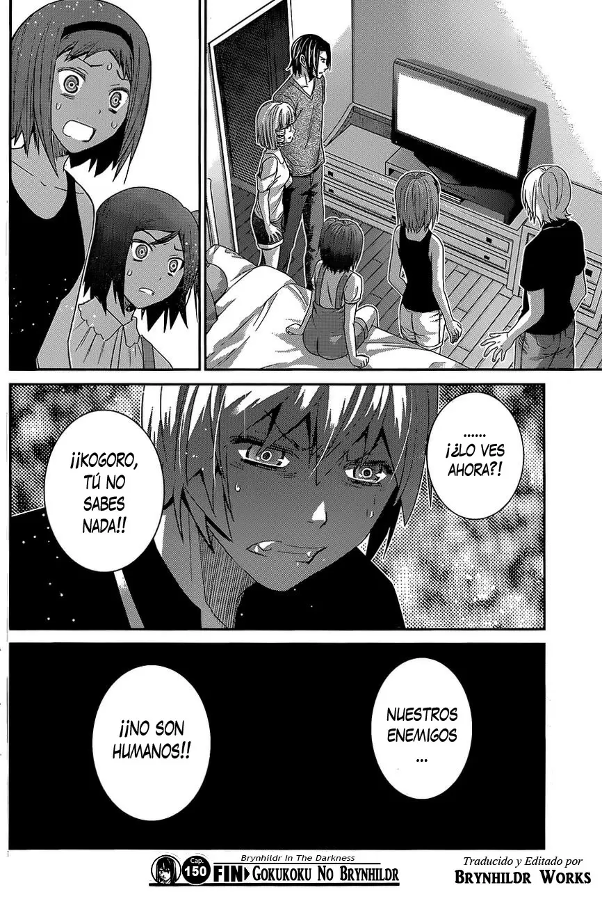 Gokukoku no Brynhildr capítulo 150, página 20