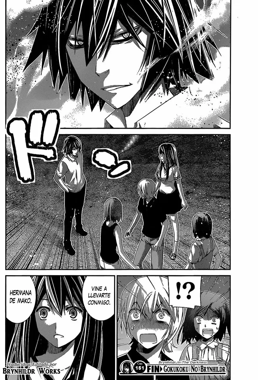 Gokukoku no Brynhildr capítulo 151, página 22