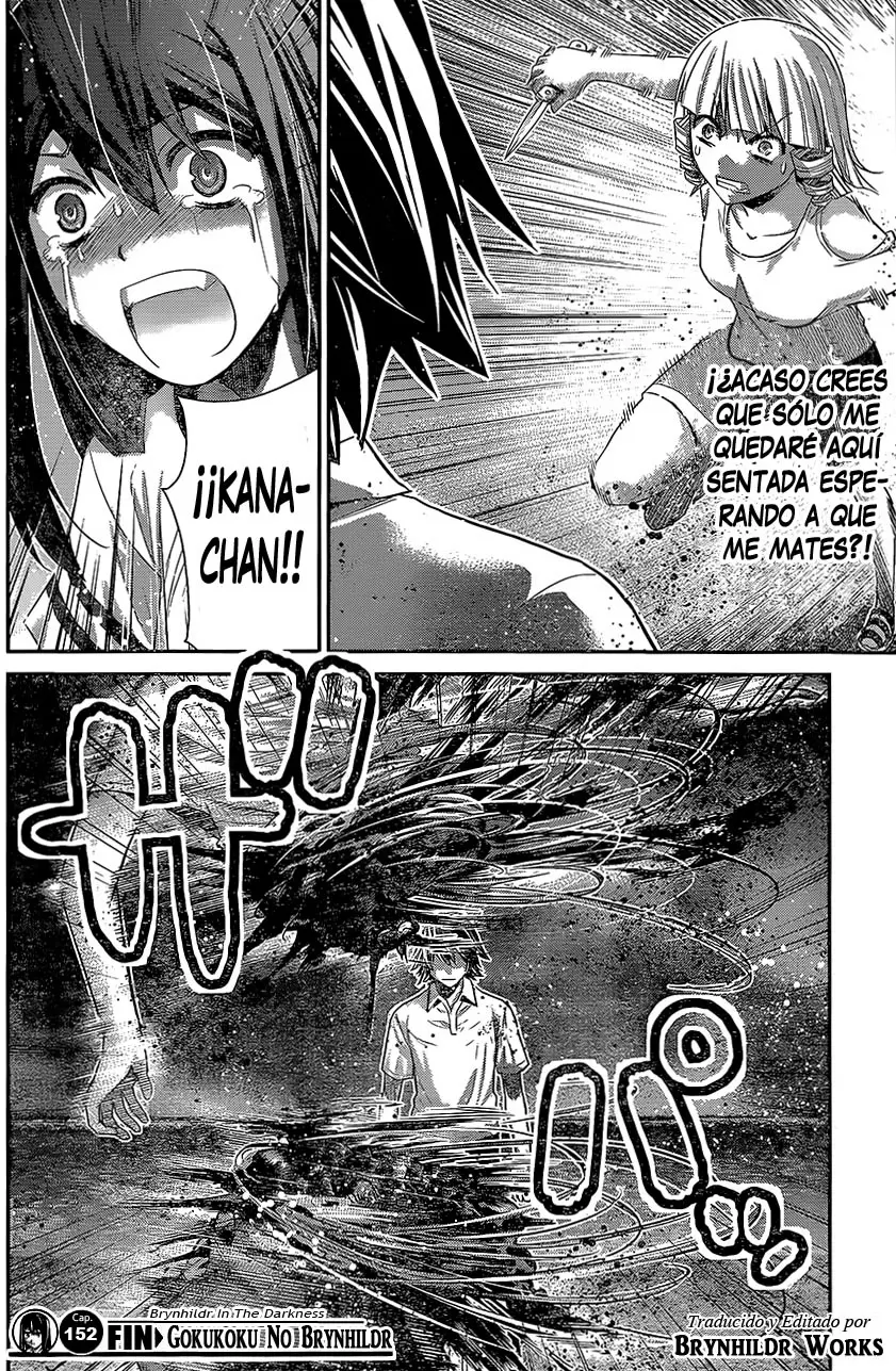 Gokukoku no Brynhildr capítulo 152, página 19