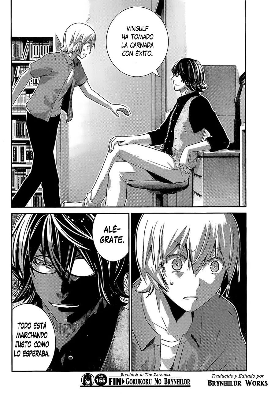 Gokukoku no Brynhildr capítulo 155, página 19