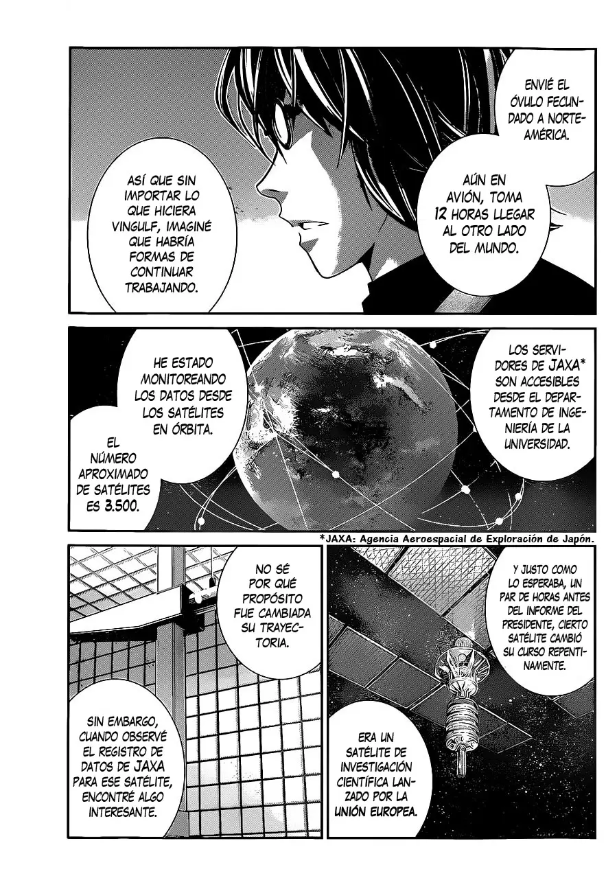 Gokukoku no Brynhildr capítulo 156, página 3