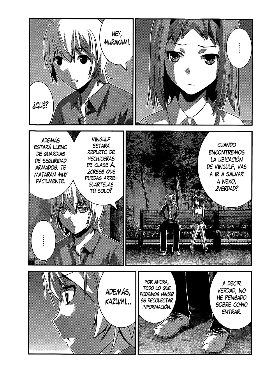 Gokukoku no Brynhildr capítulo 156, página 7