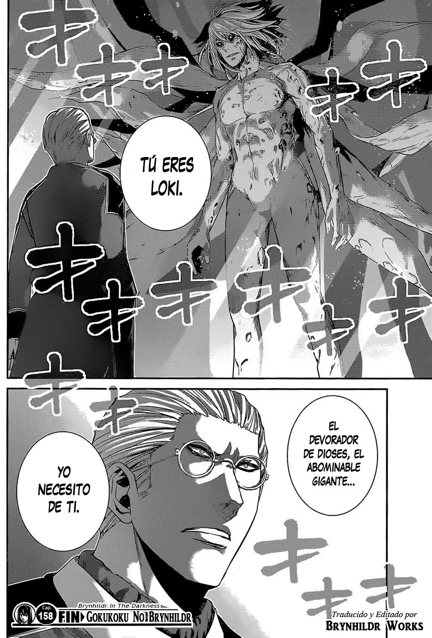Gokukoku no Brynhildr capítulo 158, página 19