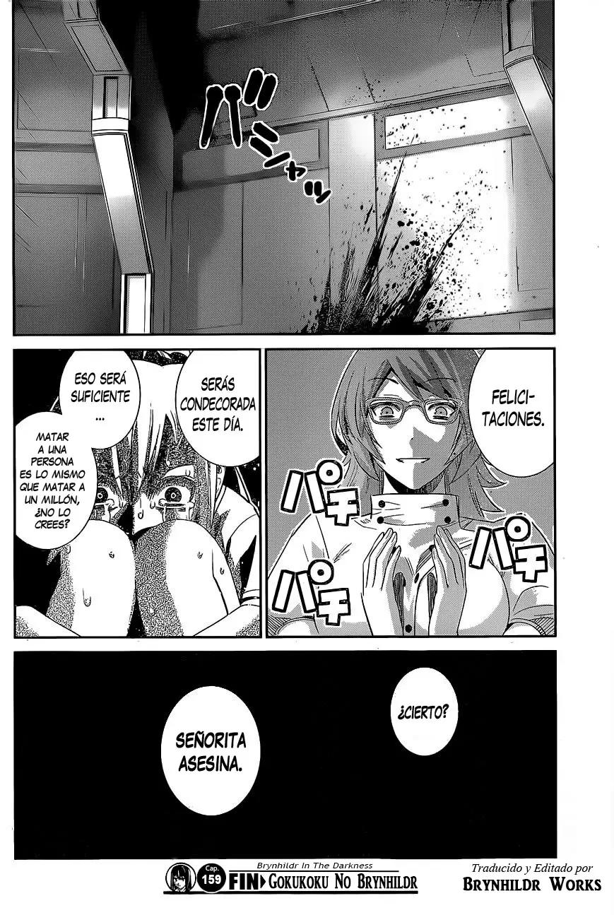 Gokukoku no Brynhildr capítulo 159, página 20