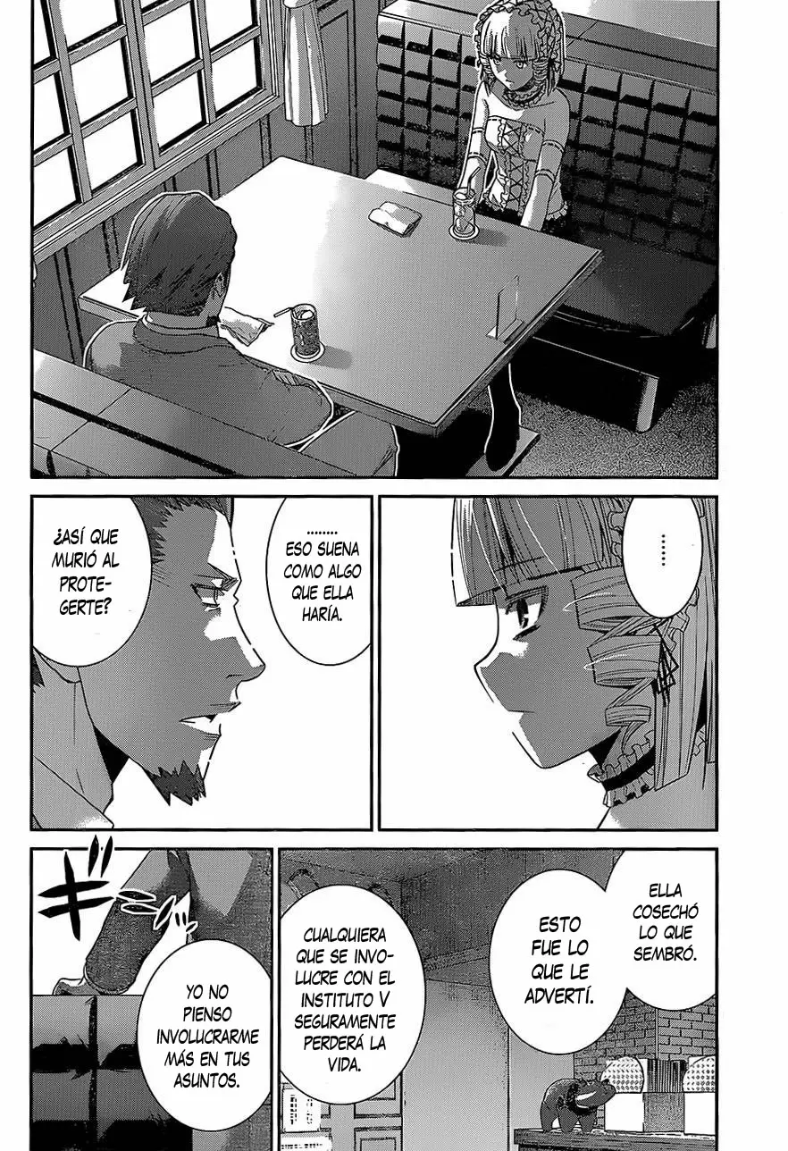 Gokukoku no Brynhildr capítulo 160, página 15