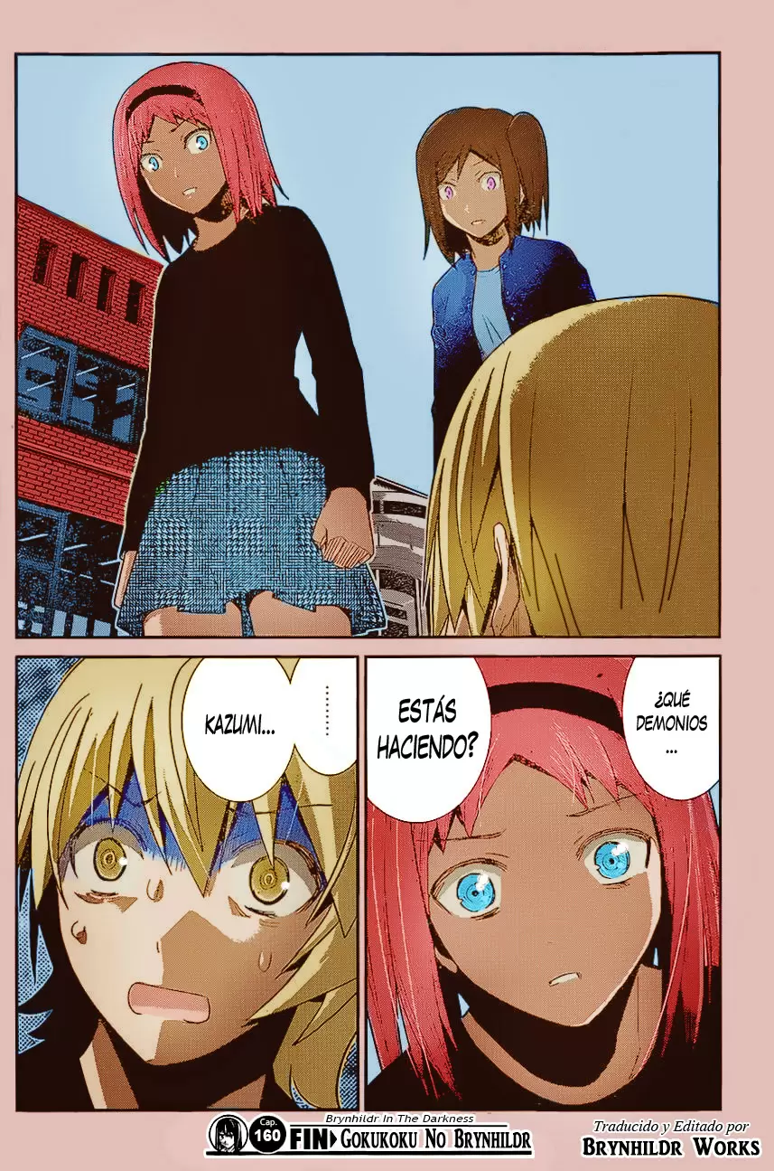 Gokukoku no Brynhildr capítulo 160, página 21