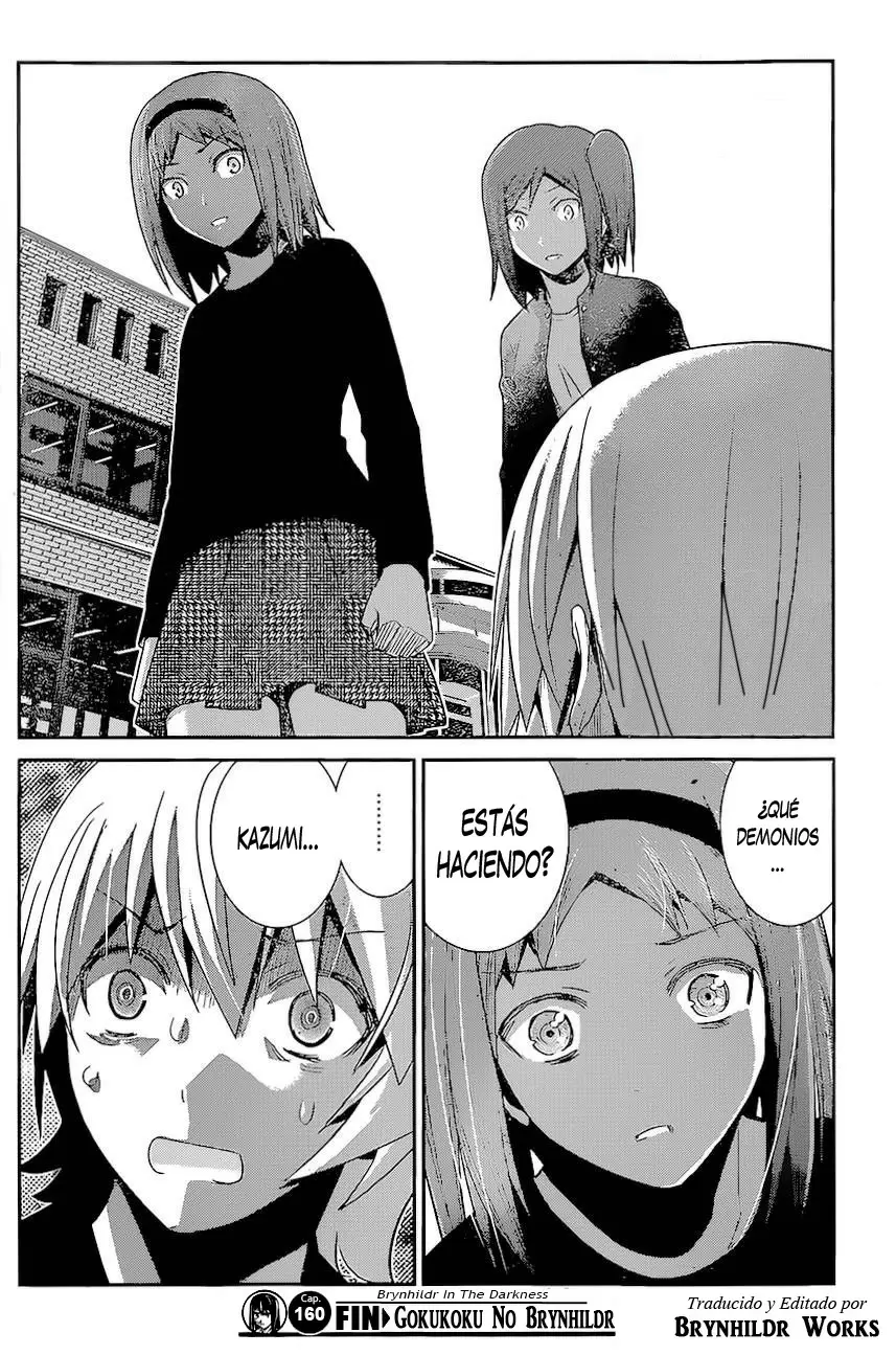 Gokukoku no Brynhildr capítulo 160, página 22