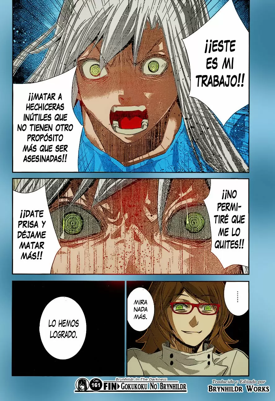 Gokukoku no Brynhildr capítulo 161, página 20