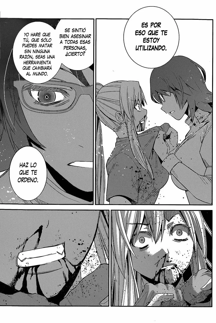 Gokukoku no Brynhildr capítulo 162, página 19