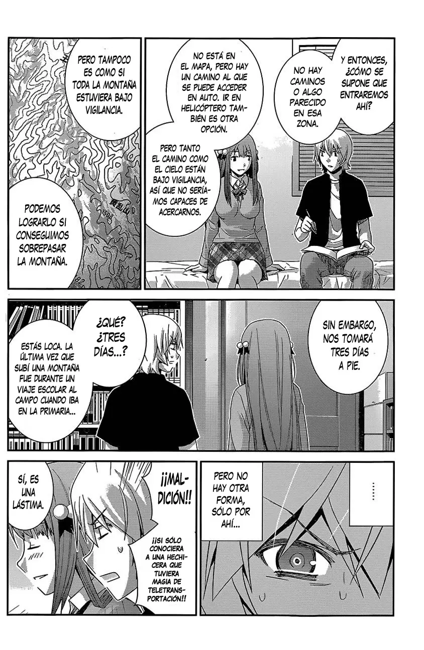 Gokukoku no Brynhildr capítulo 163, página 12