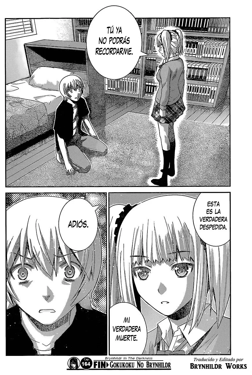 Gokukoku no Brynhildr capítulo 164, página 22