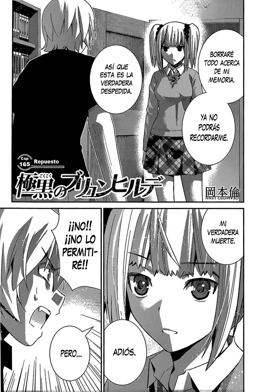 Gokukoku no Brynhildr capítulo 165, página 1