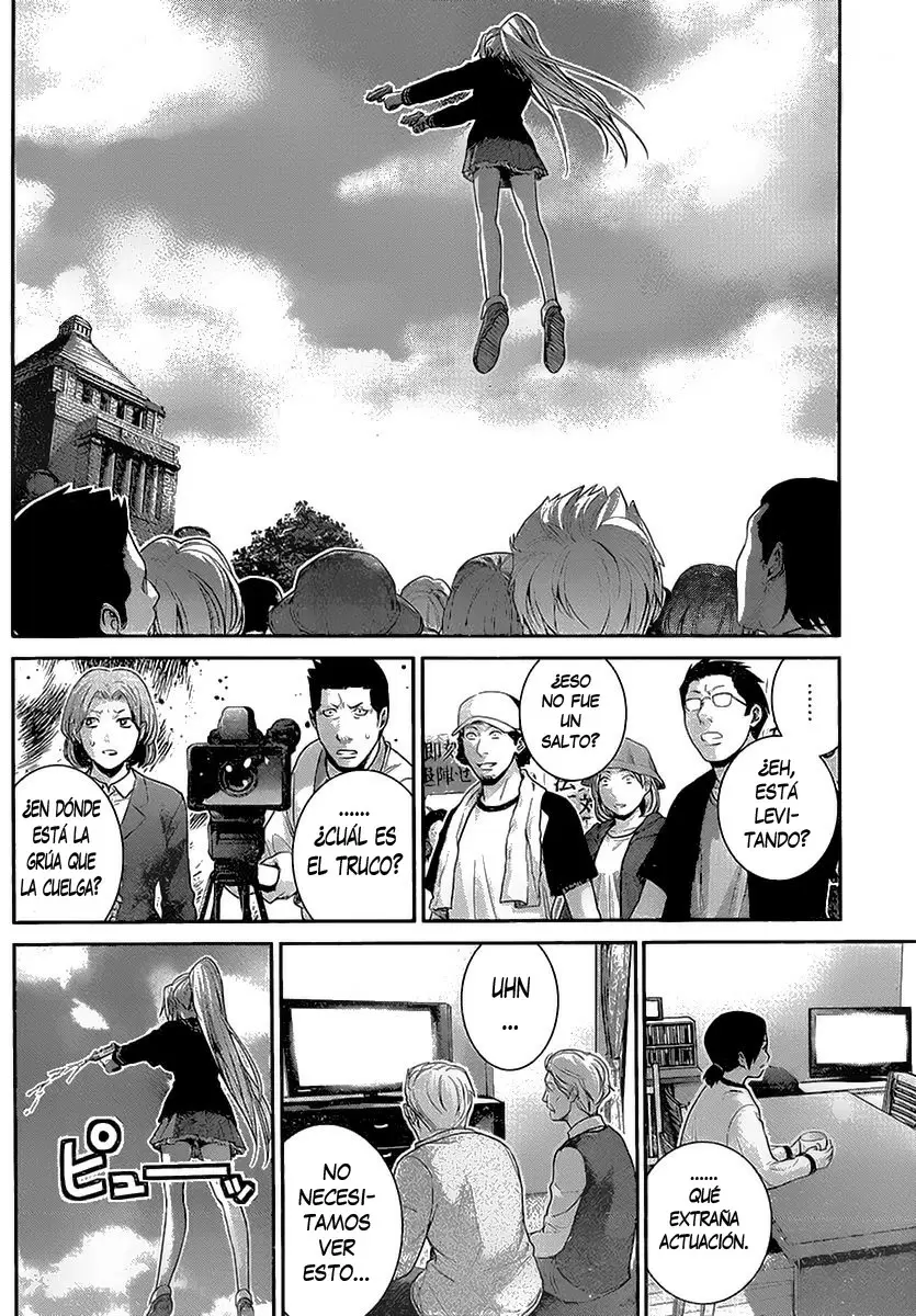 Gokukoku no Brynhildr capítulo 167, página 15