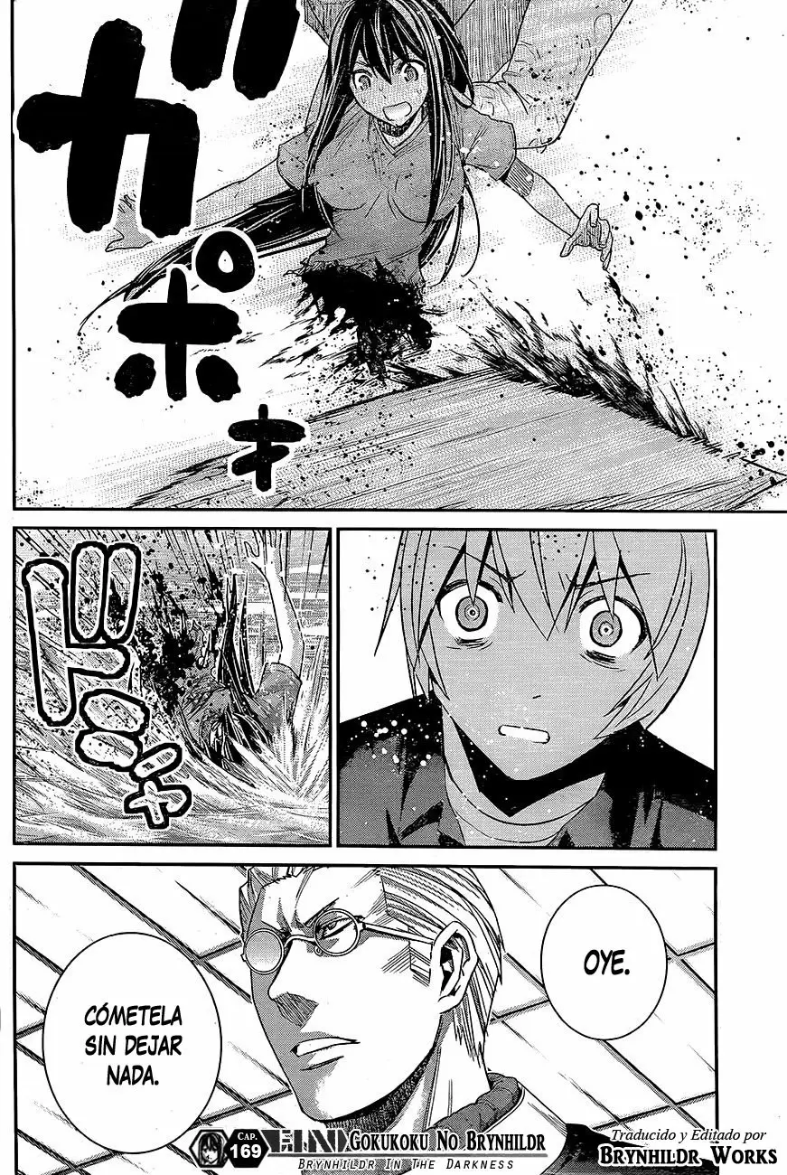 Gokukoku no Brynhildr capítulo 169, página 22