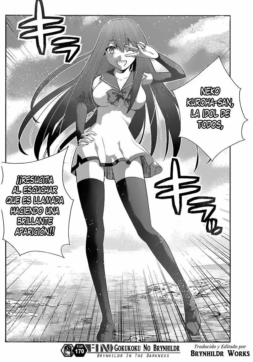 Gokukoku no Brynhildr capítulo 170, página 19